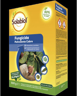 FUNGICIDA COBRE 500 GR...