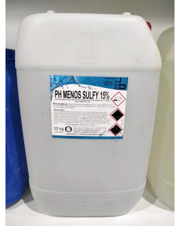 PH MENOS SULFY 15% 25 KILOS...